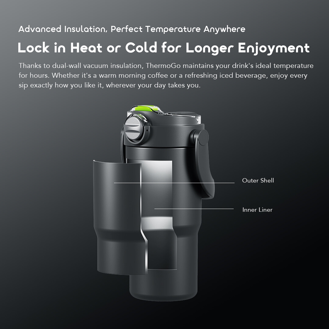 Insulated Thermos oraimo ThermoGo OH-VIT201N advanced insulation