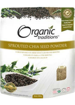 Sprouted Chia Seed Powder (Organic) - 454g