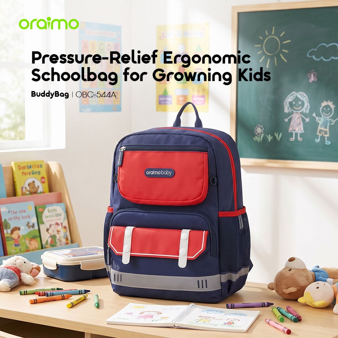 oraimo kids school backpack buddybag obc-544a 02 product overview