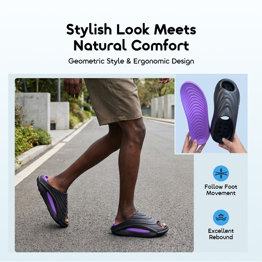 oraimo Slipper CrestFrom OHDS-003 2 Geometric Style & Ergonomic Design