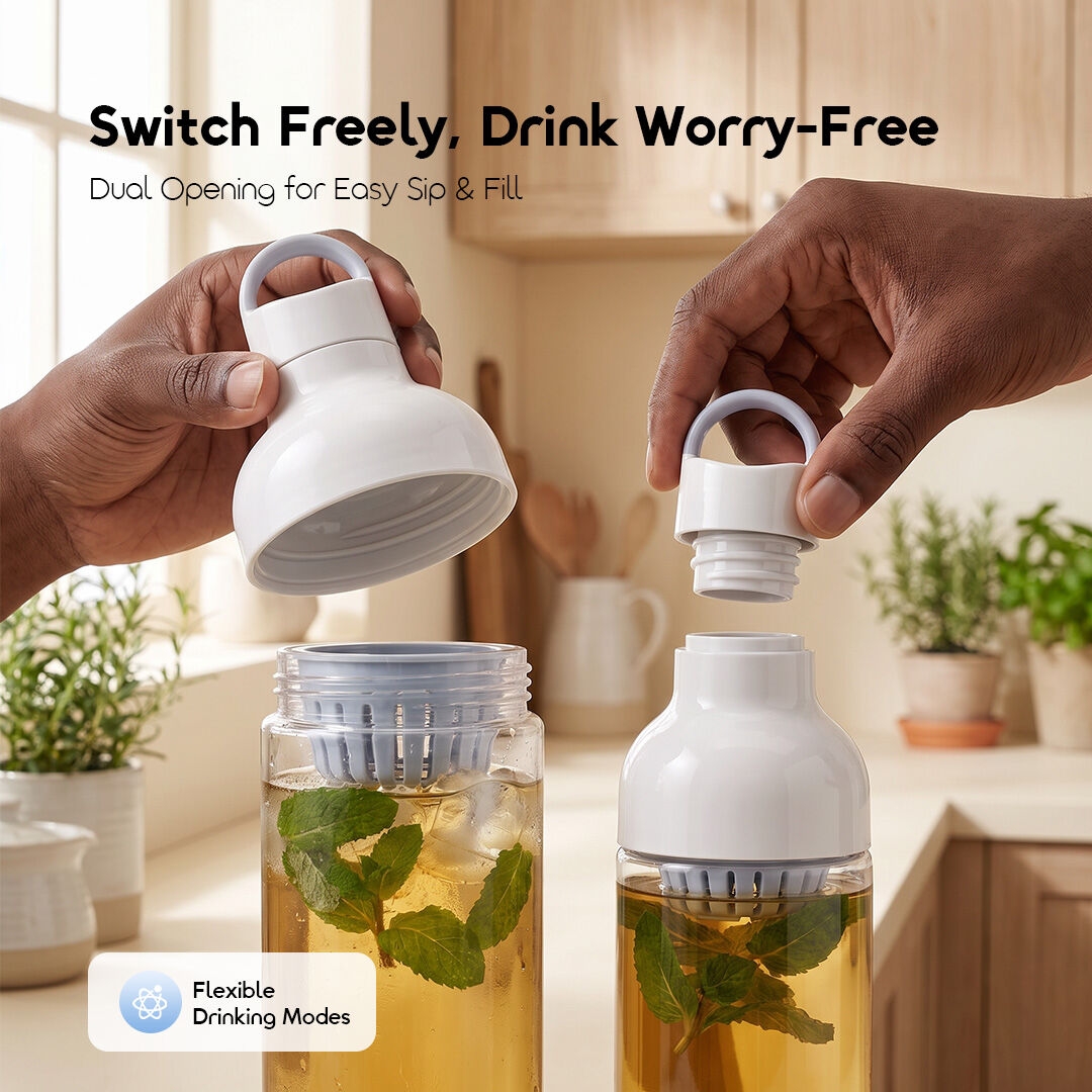 oraimo Water Bottle Chillcup OHDW-012 3 Dual Lid Design Easy Fill And Sip Operation
