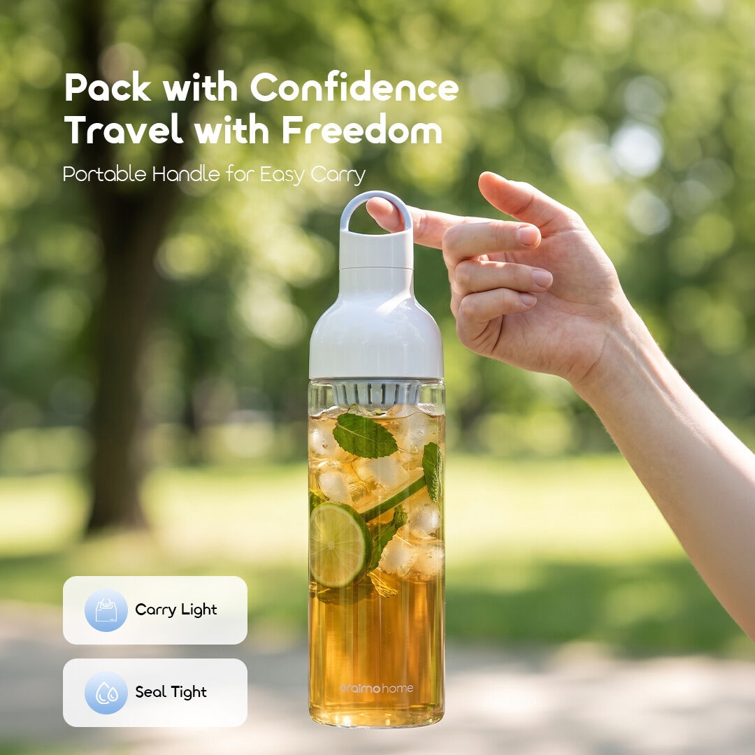 oraimo Water Bottle Chillcup OHDW-012 5 Portable Carry Loop Leakproof Outdoor Travel