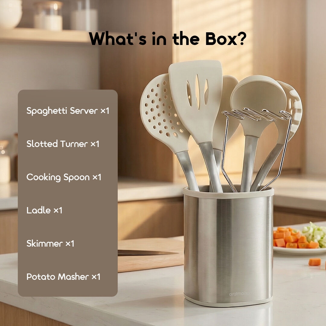 oraimo Utensil Sets CookSet OHKC-001 6 what's in the box
