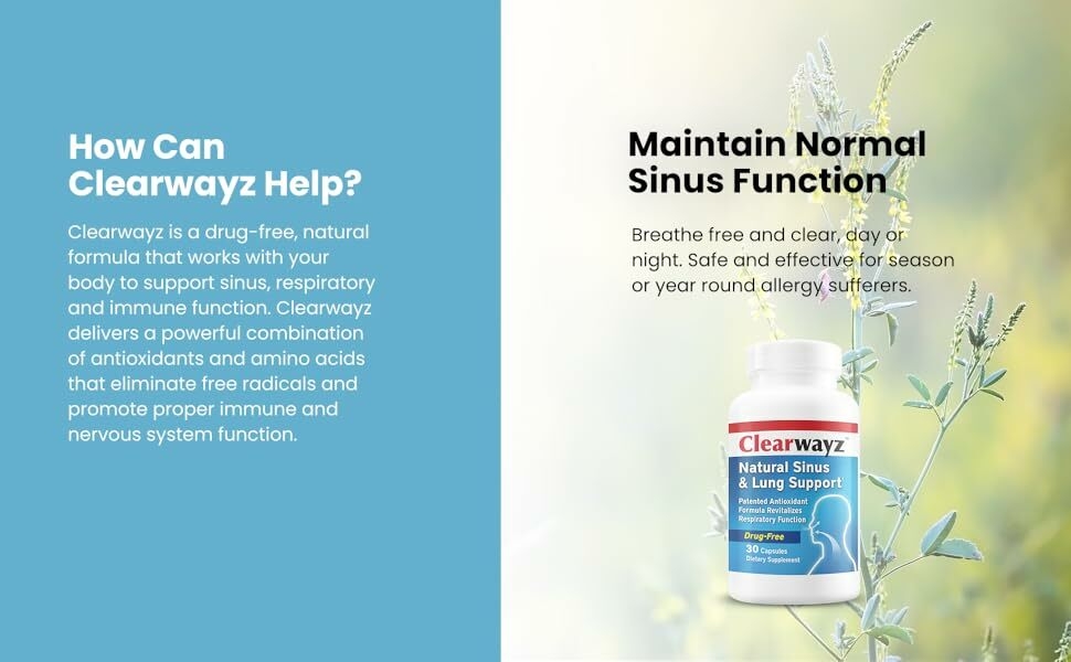 Breathe free and clear, day or night.