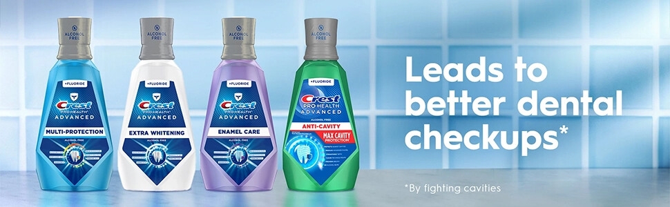 Leads to better dental checkups. *By fighting cavities.