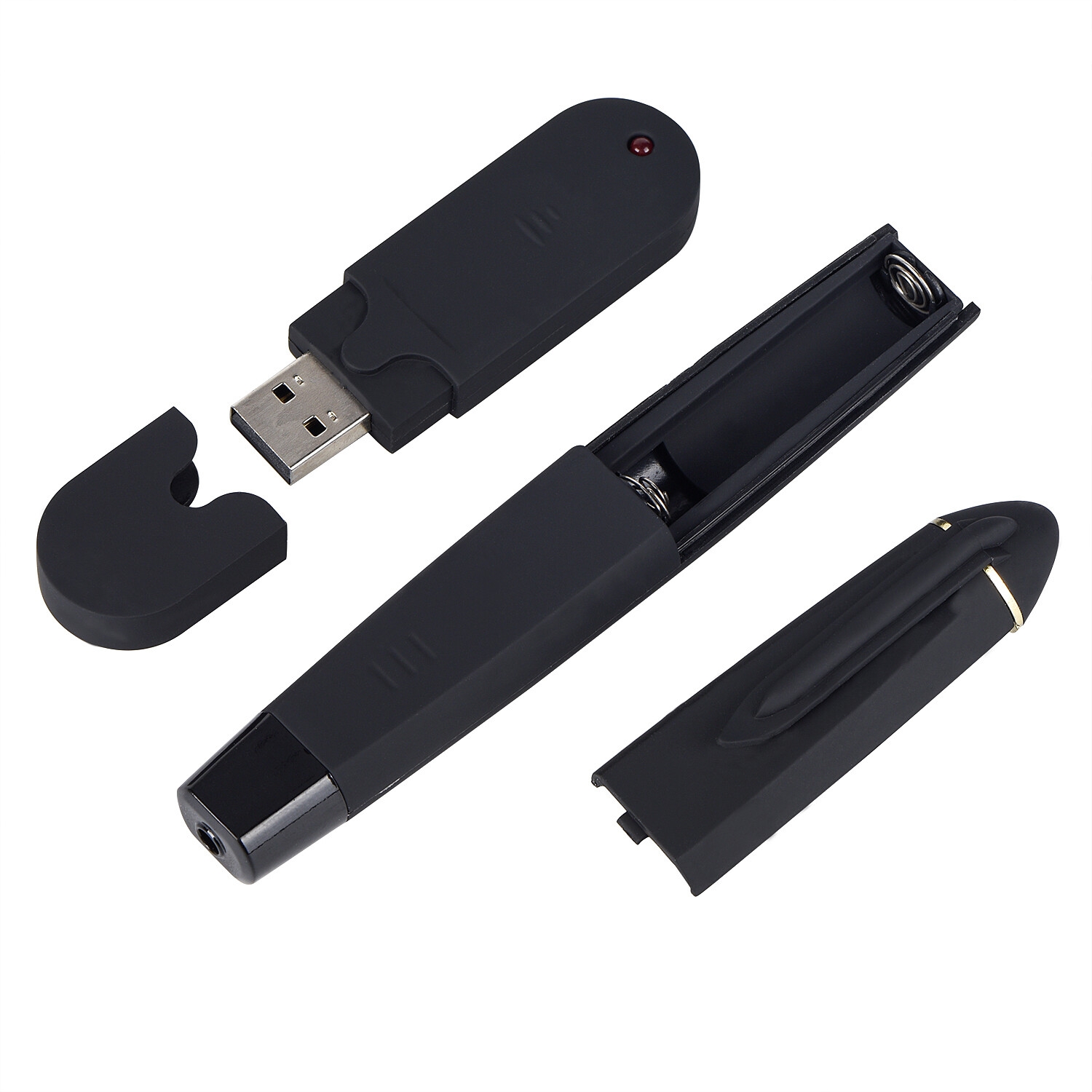 Wireless Presenter Red Remote Control TB-08 with 30m Range AAA Battery for PowerPoint Presentations Laptop/Computer/Mac OEM ODM
