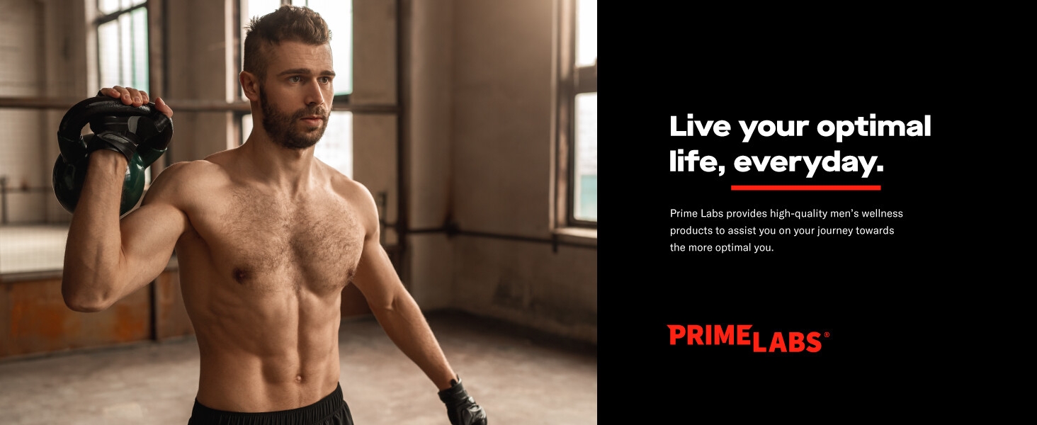 live your optimal life, everyday. prime labs.