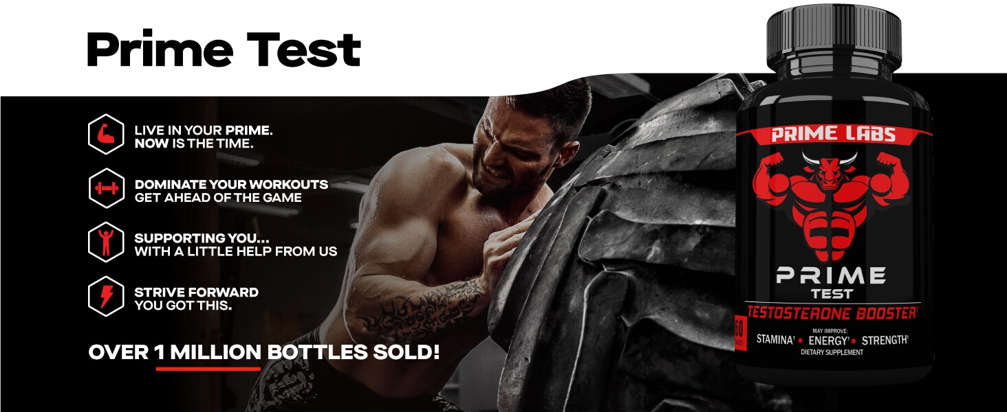 prime test. dominate workouts