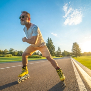 man skating  purity products ha joint and skin formula knees joint health