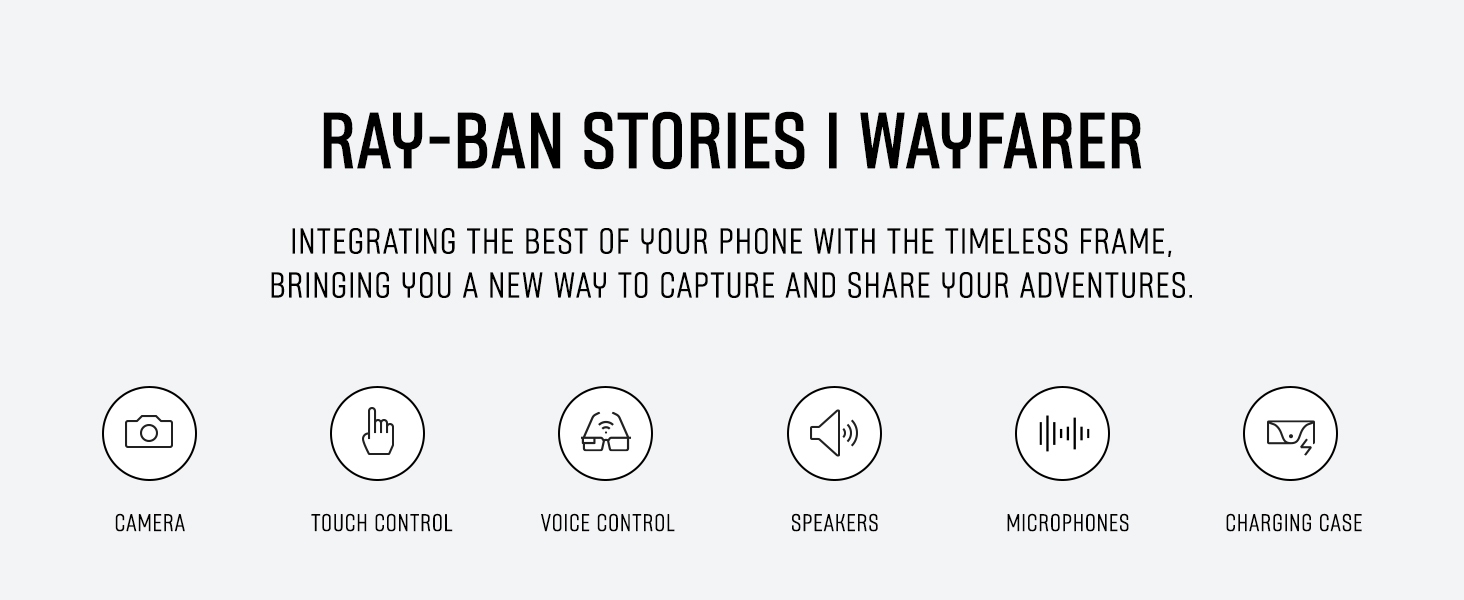 Ray-Ban Stories Wayfarer 