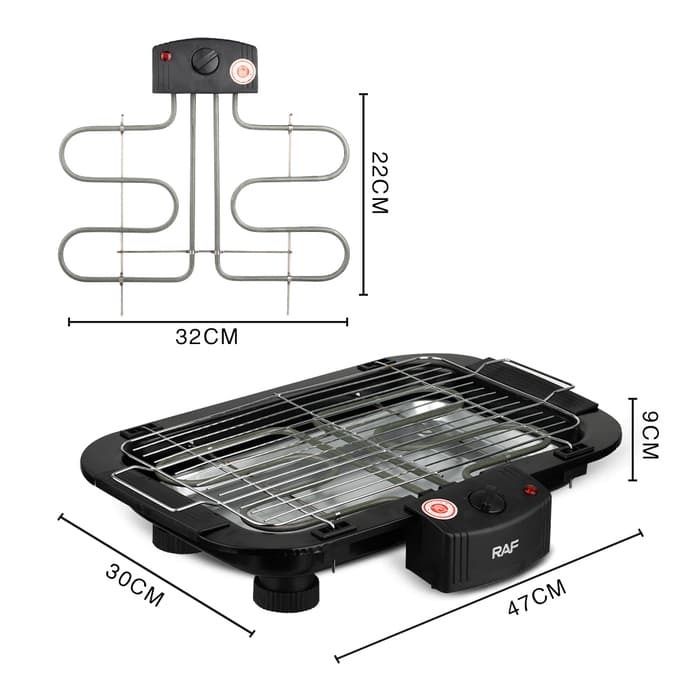 RAF Electric Smokeless Barbecue Grill R.5301