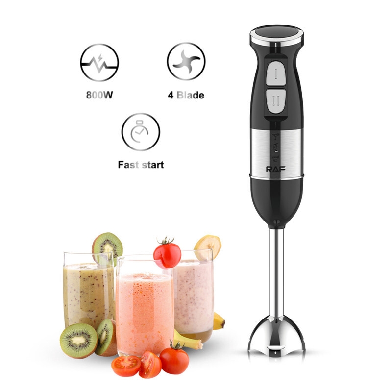 RAF Hand Blender 300W with Stainless Steel Blades - R.319