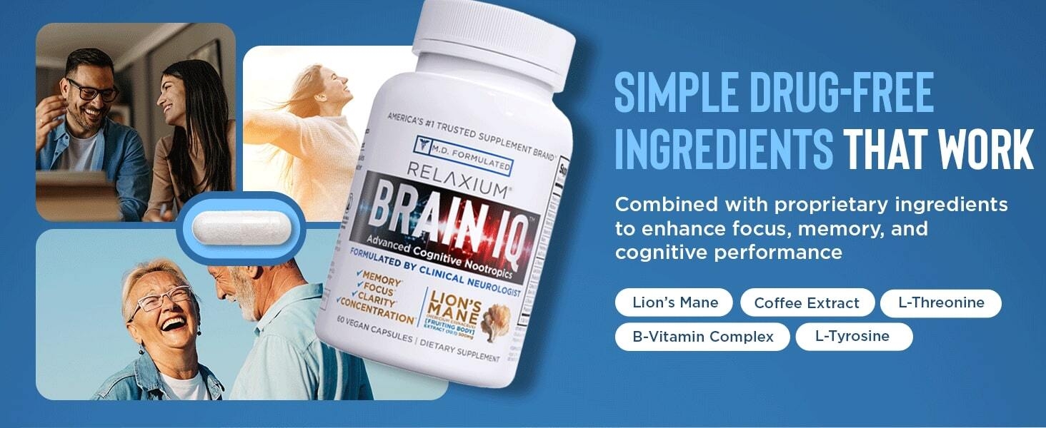 BrainIQ Nootropic Brain Supplements