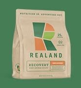 Realand Whey Protein Isolate - Grass-Fed Protein Powder for Recovery - 22g of Protein - 17 Servin...