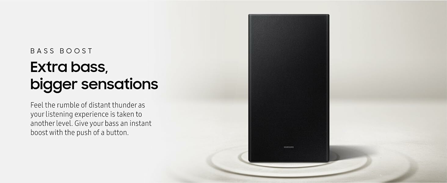 Samsung B550 Soundbar Dolby Audio DTS Virtual