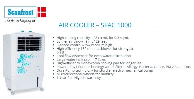 best affordable scanfrost air cooler in nigeria