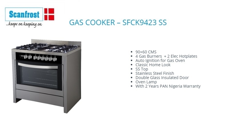 BEst affordable 6 gas burner gas cooker in nigeria