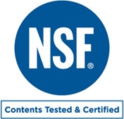 NSF - Contents Tested & Certified