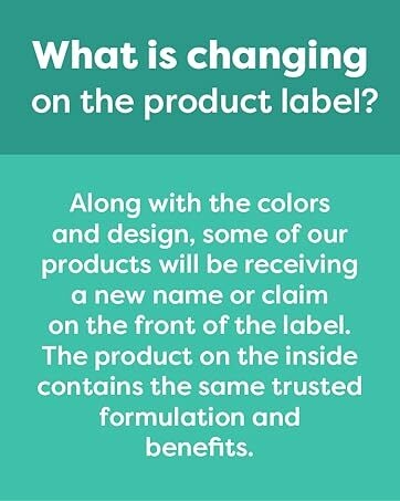 Product label changes
