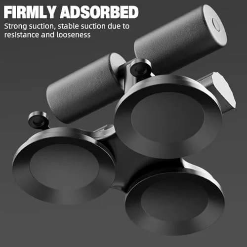 Sit up Bar with Triple Strong Suction Base Adjustable Height and Detachable Resistance B0DSB7LYY4-4