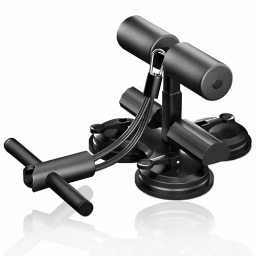 Sit up Bar with Triple Strong Suction Base Adjustable Height and Detachable Resistance B0DSB7LYY4-1