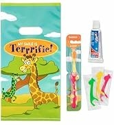 Practicon SmileGoods Oral Hygiene Kit, Makes 72 Dental Care Giveaways with Toothbrush, Toothpaste...