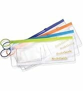 SmileGoods Zipper Clear Pouch, 4.5