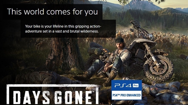 days gone ps4 pro enhanced