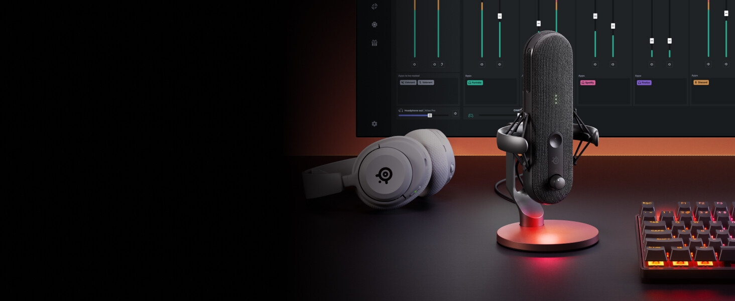 SteelSeries Gaming Setup
