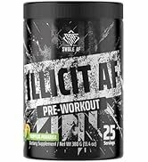 Swole AF | ILLICIT AF | Ultra High-Stim Pre-Workout | Dietary Supplement to Increase Power & Pump...