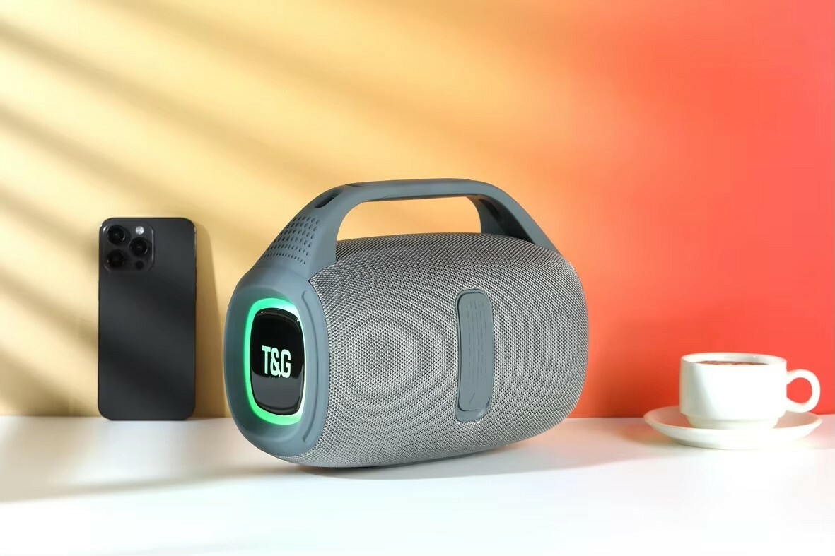 New Design TG674 Custom BT Speaker With Fm Radio Wireless Speakers Strong Bass Portable Party Stereo Outdoor Subwoofer