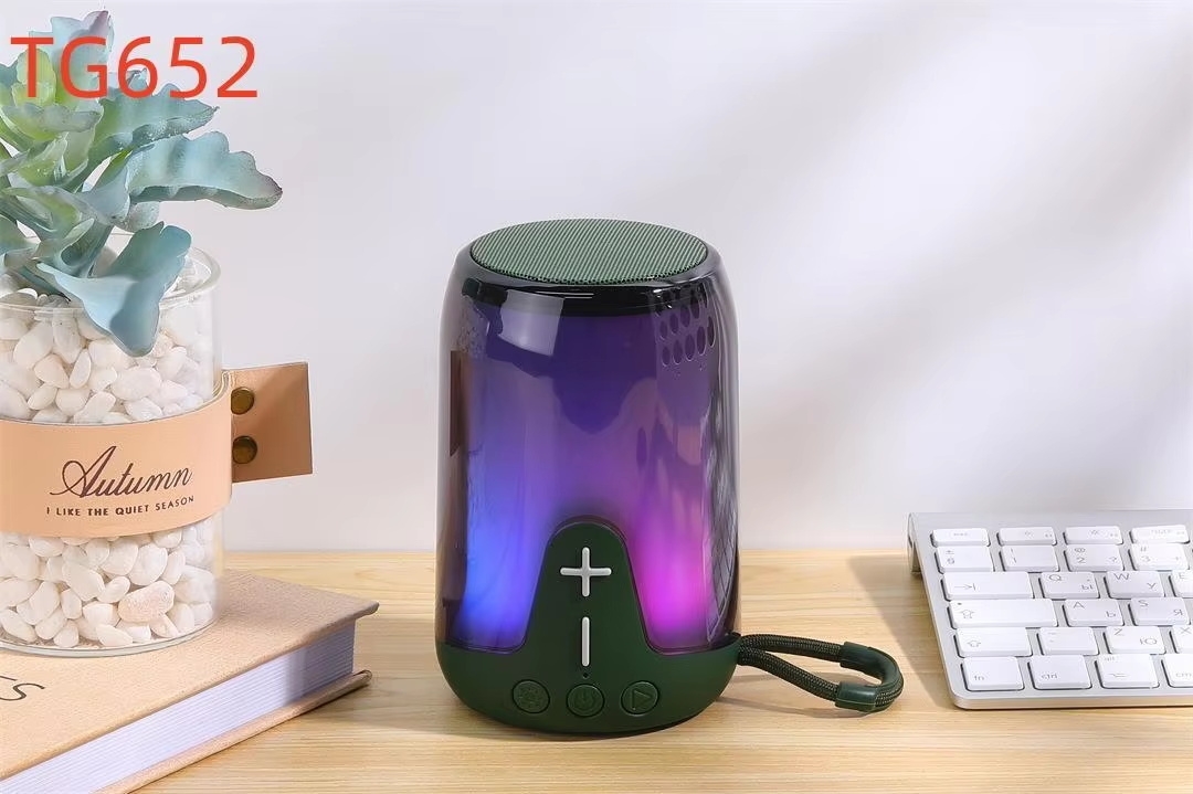 New Design Portable Tg652 Smart Wireless Speaker Bt Waterproof Outdoor Speakers Big Battery Capacity 1200mAh