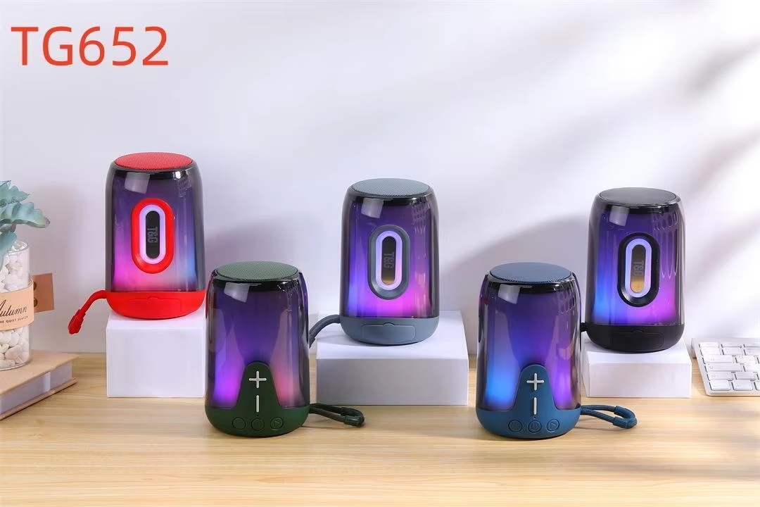 New Design Portable Tg652 Smart Wireless Speaker Bt Waterproof Outdoor Speakers Big Battery Capacity 1200mAh