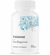 THORNE Iron Bisglycinate - 25 mg Iron Supplement for Enhanced Absorption Without Gastrointestinal...