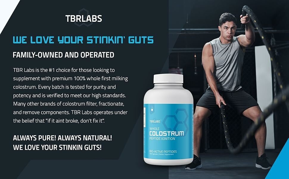 100% whole first milking colostrum