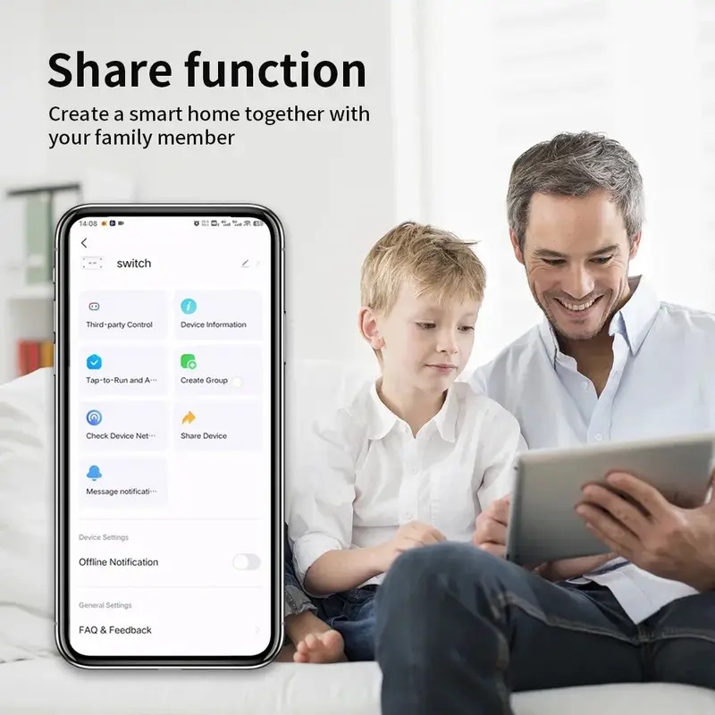     smart light switch eu 1 2 3   rf433   google home voice control   panel with touch control   w or w o neutral wire compatible with hive     and     modern lighting neutral wire option   details 9
