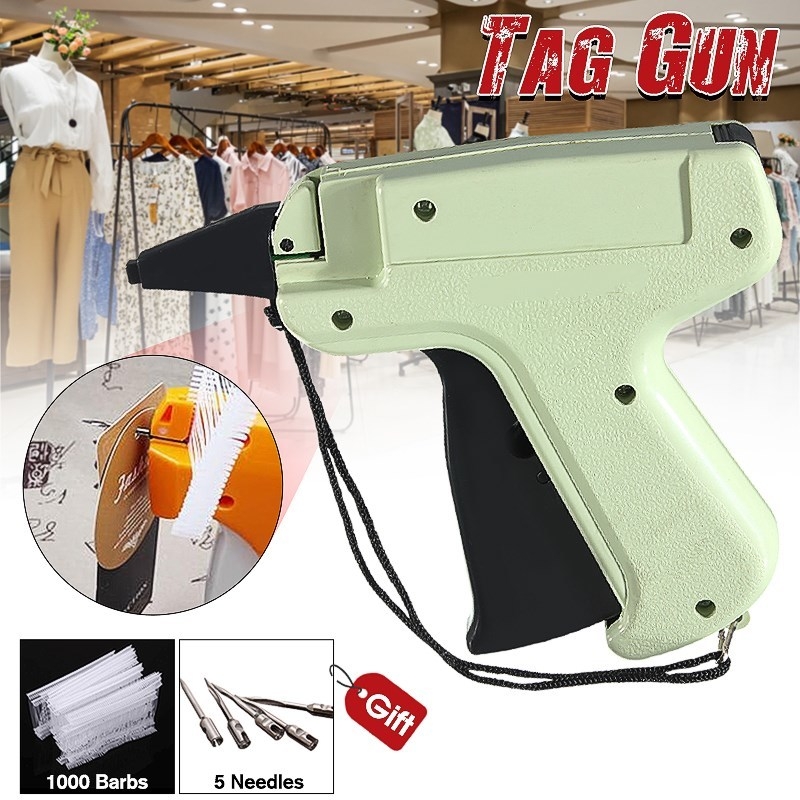 Tagging Gun for Clothing, Price Tag Gun Retail Pricing Gun with 5