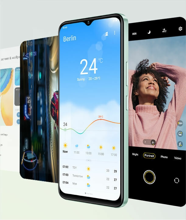 vivo Y03-Vibrant Design, Large Storage and Battery - vivo Nigeria