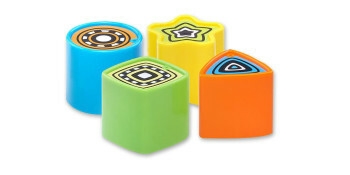 vtech; vtech baby; 9-36 months; Sort and Discover Activity Cube; four shape blocks