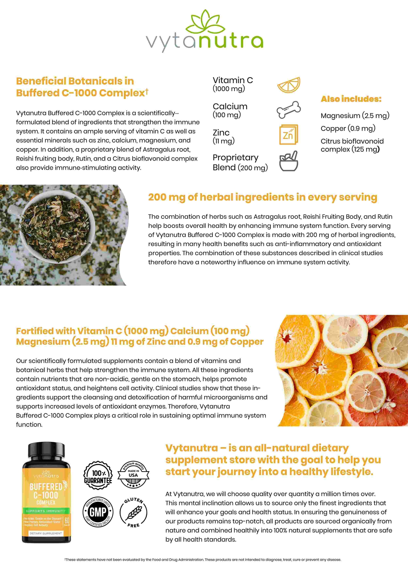 A Super Formula with 9 Powerful Immnune Booster Ingredients