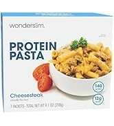 WonderSlim Protein Pasta, Cheese Steak Macaroni, 140 Calories, 12g Protein (7ct)