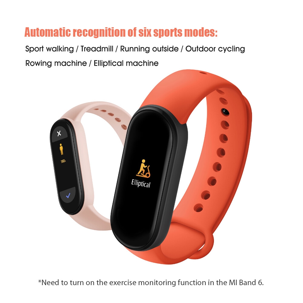 XIAOMI Mi Smart Band 6 Bluetooth Smart Watch International Version ...