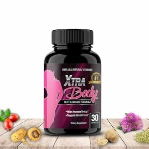 XtraBody Vitamins Butt Enhancement and Breast Enlargement Supplement  Estrogen Enhancer SPN FOR1