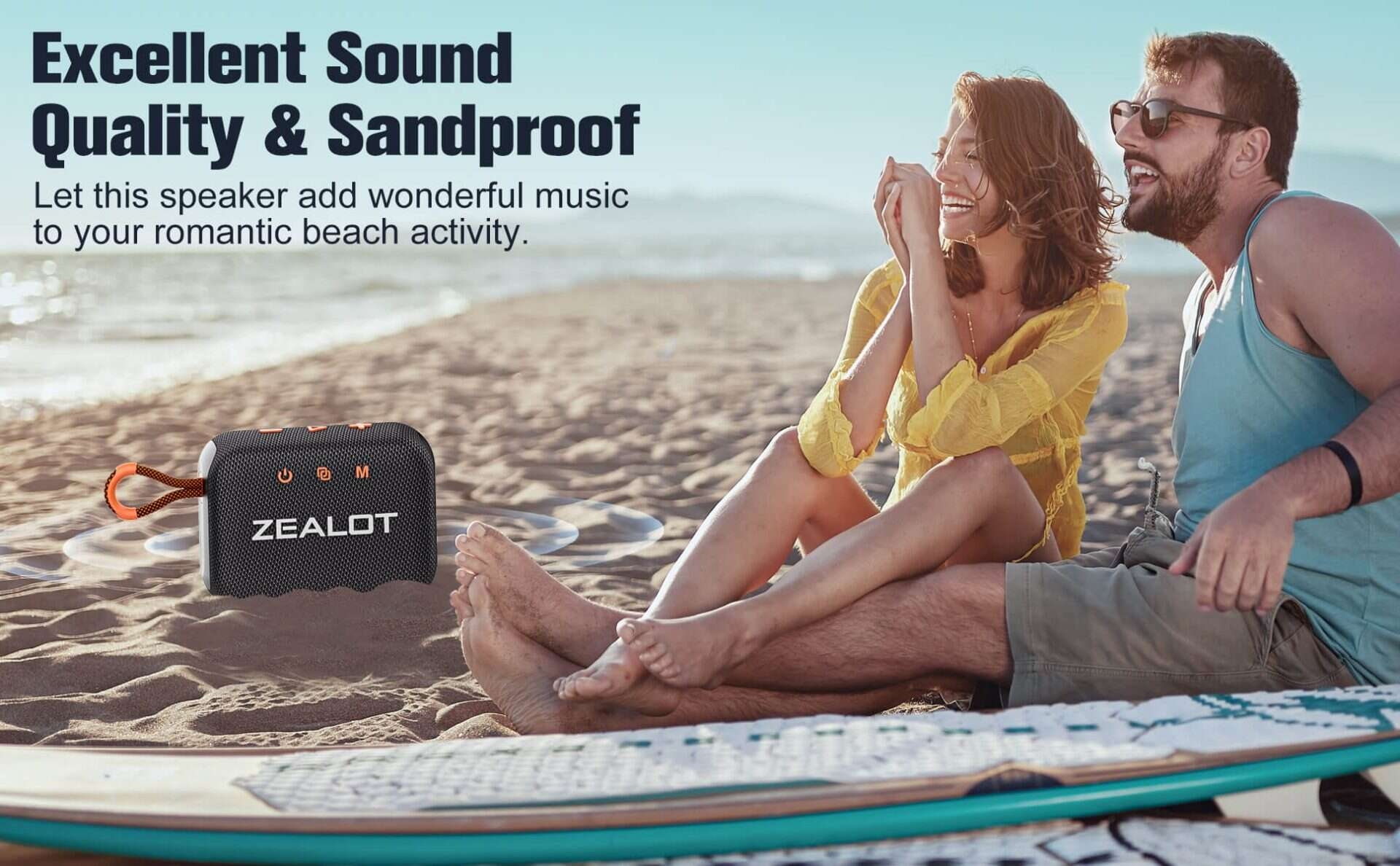The Zealot S75: Your Ultimate Beach Companion - Zealot Speaker
