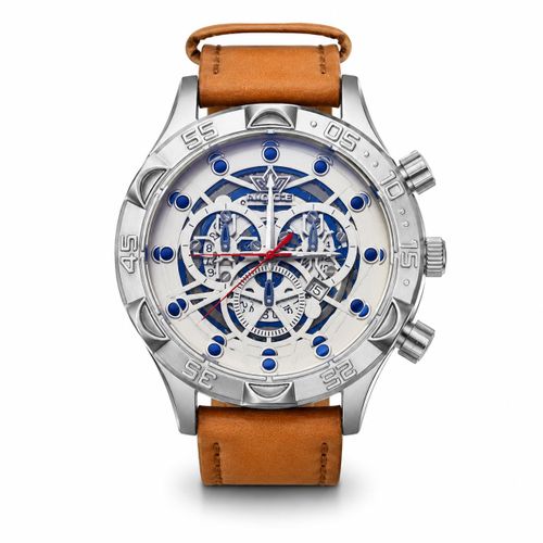 Men's Classic Leather Wristwatch – Elegant Luxury Watch