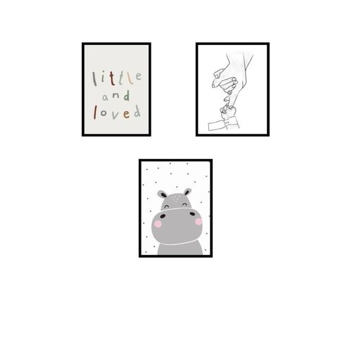 Baby room wall frame 1