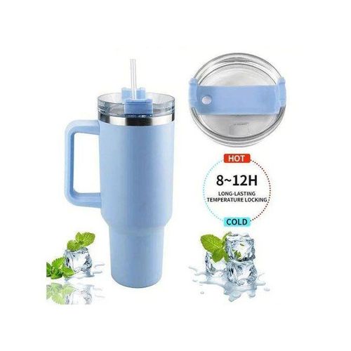 PREMIUM VACUUM INSULATED STAINLESS STEEL FLASK WITH ACRYLIC COVER