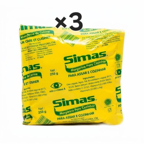 Baking & cooking margarine 250g ×3