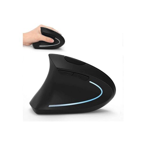 QS-7043 wireless mouse with thumb rest.