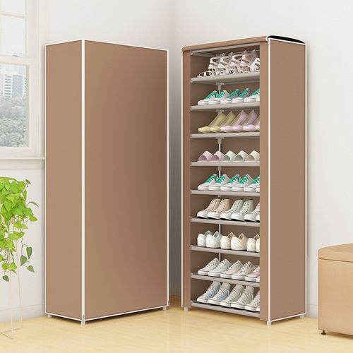 9 Layers Shoe Rack With Fabric Cover